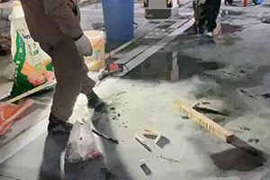 湖北地下车库堵漏施工视频